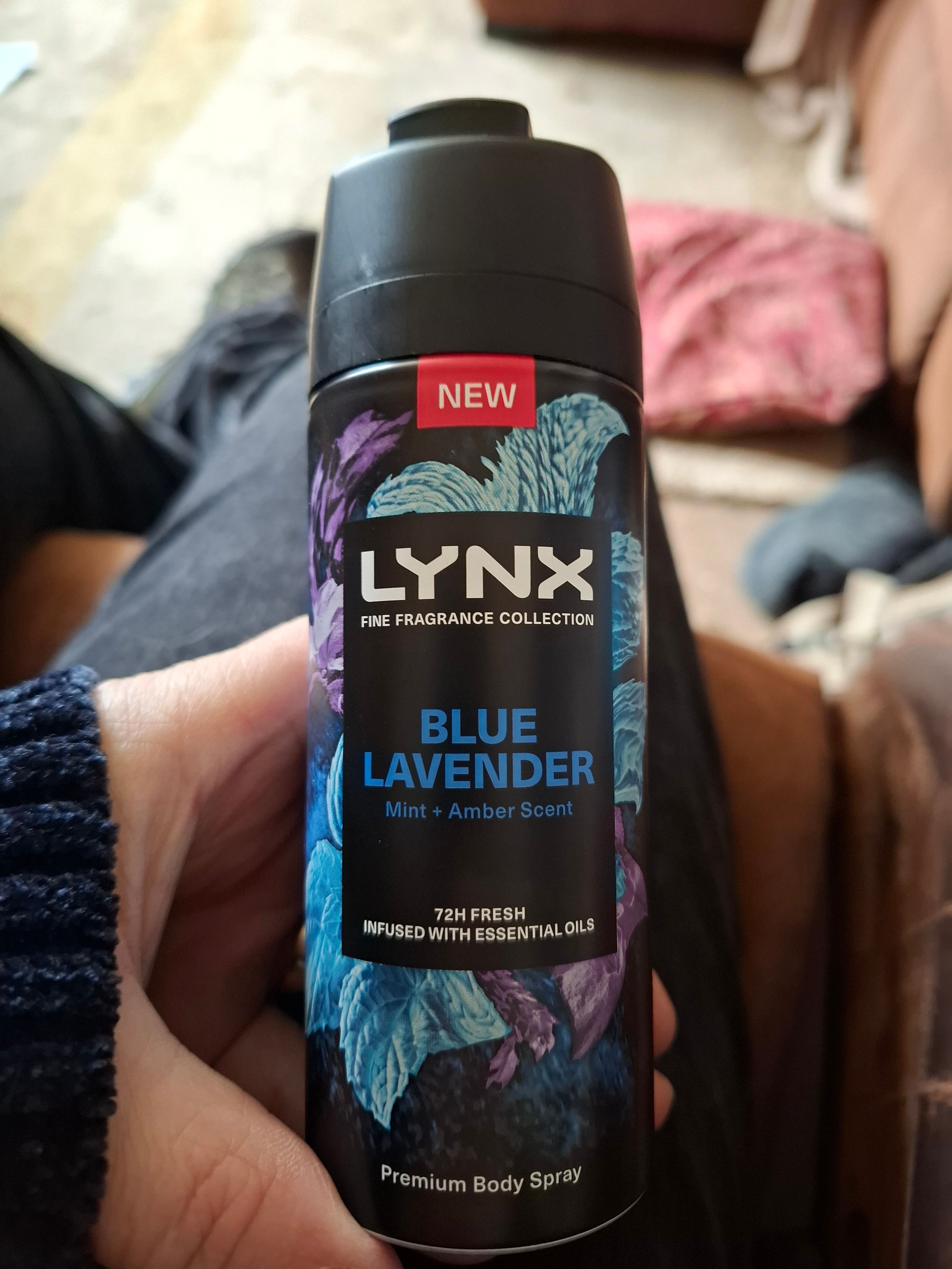 Lynx Blue Lavender Premium Bodyspray Deodorant Lynx